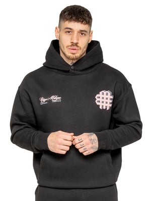 Enzo Milano | Herren übergroßer bedruckter Hoodie