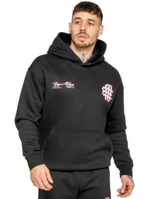 Enzo Milano | Herren übergroßer bedruckter Hoodie