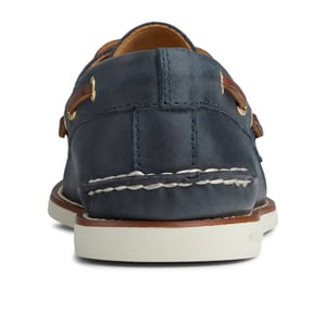 Sperry Authentic Gold Cup Herren Bootsschuhe Aus Leder In Marineblau