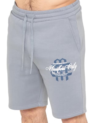 Enzo Milano | Herren bedruckte Fleece-Shorts