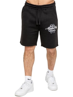 Enzo Milano | Herren bedruckte Fleece-Shorts