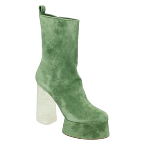 Christian Louboutin Izamayaz GRÜNER Stiefel