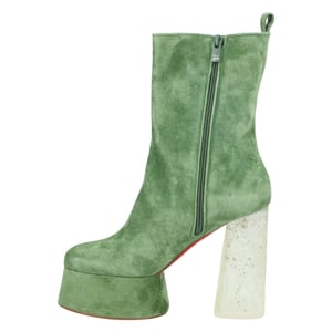 Christian Louboutin Izamayaz GRÜNER Stiefel