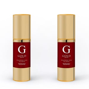 Goldserum Hyaluronsäure Augenserum 15ml x 2 Duo-Pack
