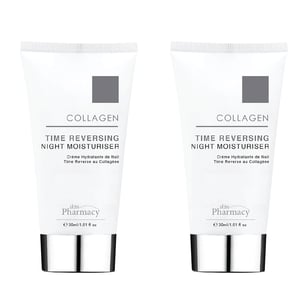 skinPharmacy Kollagen Zeit Rückwärts Nachtfeuchtigkeitscreme 30ml x 2 Duo-Pack