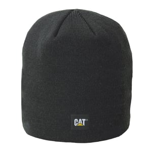 Caterpillar Logo Strickmütze Unisex Erwachsene Schwarz