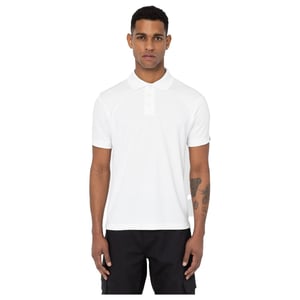 Dickies Everyday Polyester Herren Polohemd Weiß