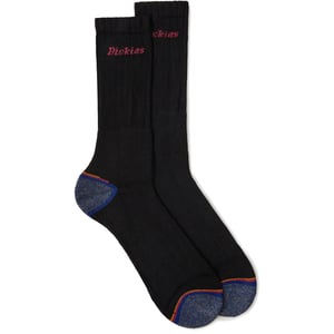 Dickies Starke Polyester Unisex Erwachsene Schwarze Arbeitssocken