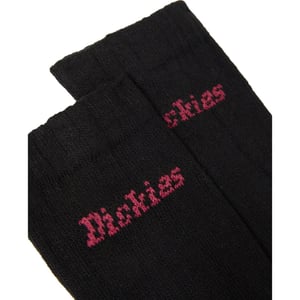Dickies Starke Polyester Unisex Erwachsene Schwarze Arbeitssocken