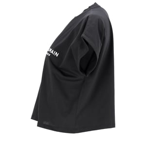 Balmain – Kurzes Top in Schwarz