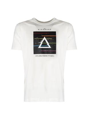 John Richmond T-Shirt Herren weiß
