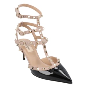 Valentino Rockstud-Pumps Schwarz