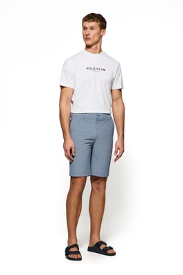 Denim-blauwe technische short Walkabout