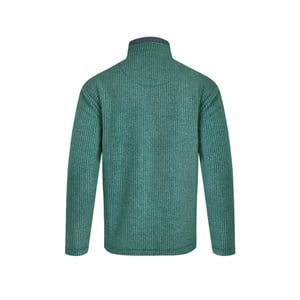 Weird Fish - "Newark" Fleece-Oberteil mit kurzem Reißverschluss für Herren (Blattgrün)