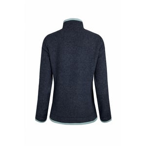 Weird Fish - "Ariana" Fleecejacke Durchgehender Reißverschluss für Damen (Reiches Marineblau)