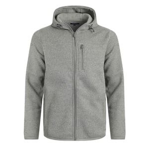 Weird Fish - "Lockie" Fleecejacke Durchgehender Reißverschluss für Herren (Kalkstein)