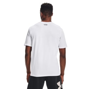 Under Armour - "Sportstyle" T-Shirt für Herren kurzärmlig (Weiß/Schwarz)