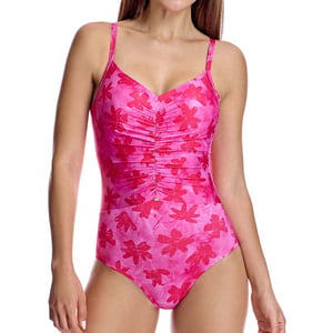 V-Ausschnitt Badeanzug mit Cups W250976 Damen
