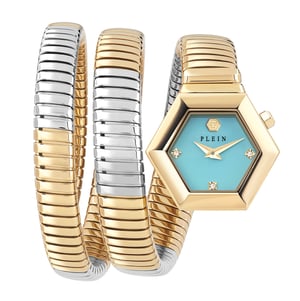 Philipp Plein $nake Hexagon Mehrfarbig Damen Armbanduhr PWZAA0725