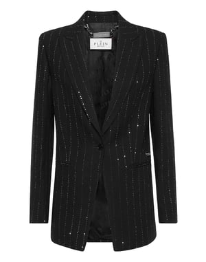 Pailletten Boyfriend Fit Blazer