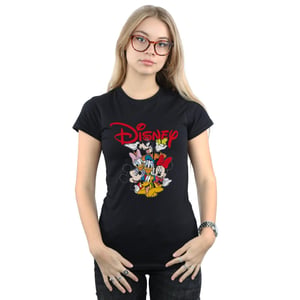 Disney - T-Shirt für Damen (Schwarz)