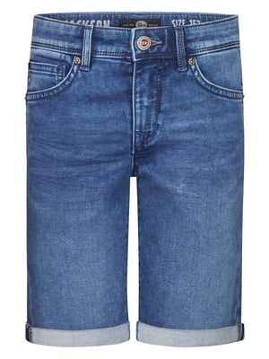 Petrol Industries - Jackson Stretch Denim Shorts Valencia Jungen - Blau