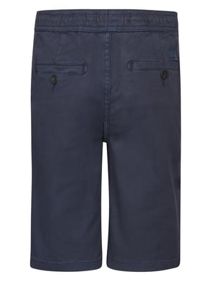 Petrol Industries - Chino-Shorts mit Tunnelzug Marco Jungen - Blau