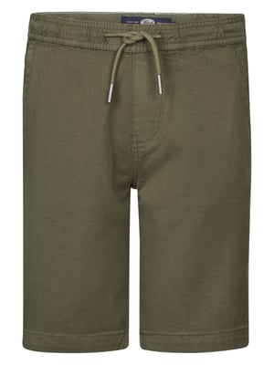 Petrol Industries - Chino-Shorts mit Tunnelzug Marco Jungen - Grün