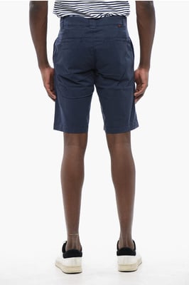 Chino-Shorts in Blau