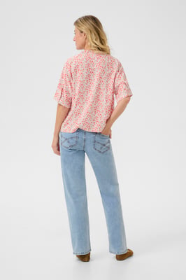 Kurzarmhemd Baggy fit rose