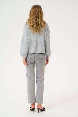 Strickjacke Straight fit light grey