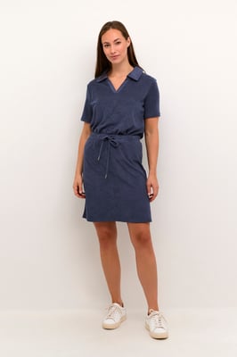 Rock mit lockerer Passform navy blue