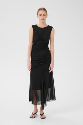 Jerseykleid Tight fit black