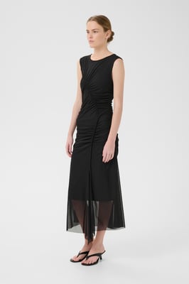 Jerseykleid Tight fit black