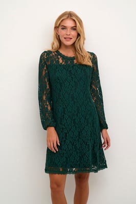 Kleid Feminine dark green