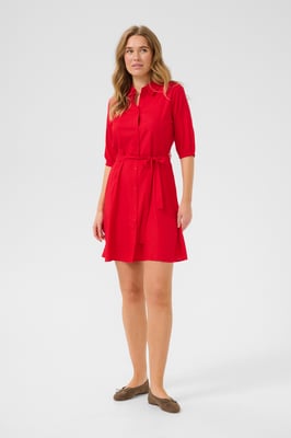 Kleid Feminine red