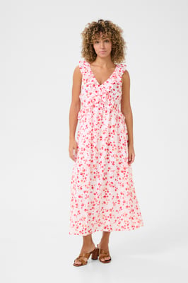 Kleid Feminine pink white