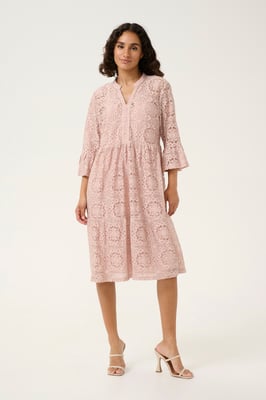 Kleid A-shape pink