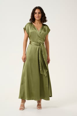 Kleid feminine Silhouette green