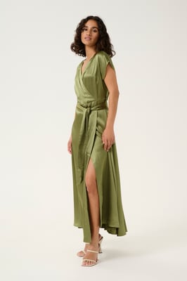 Kleid feminine Silhouette green