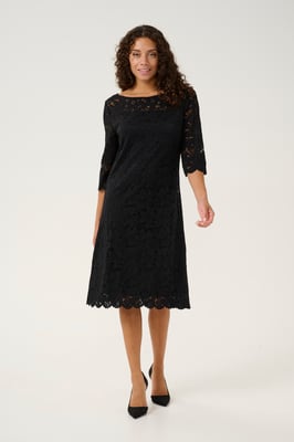 Kleid A-Form black