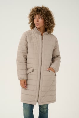 Jacke Loose fit beige