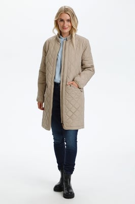 Überbekleidung Lockere Passform beige