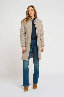 Überbekleidung Lockere Passform beige