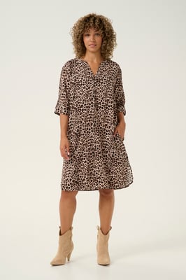Kleid Straight fit animal