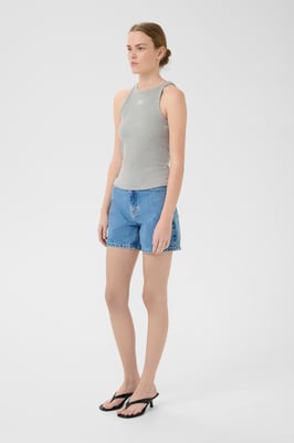 Jerseytop Slim fit melange