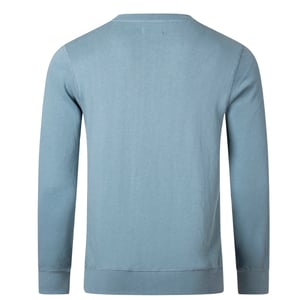 Aquascutum Active - Blaues Sweatshirt mit kleinem Logo