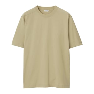 Burberry - Oversize-T-Shirt mit Rundhalsausschnitt in Neutralbeige