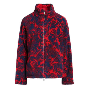 Burberry Wendbare Fleecejacke in Rosarot