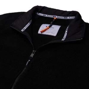 Aquascutum Active One Schwarze Sherpa-Jacke